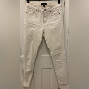 Banana Republic Tall White Skinny Jeans